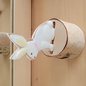 Honey Bunny 2006 Acrylic Bunny on Birch